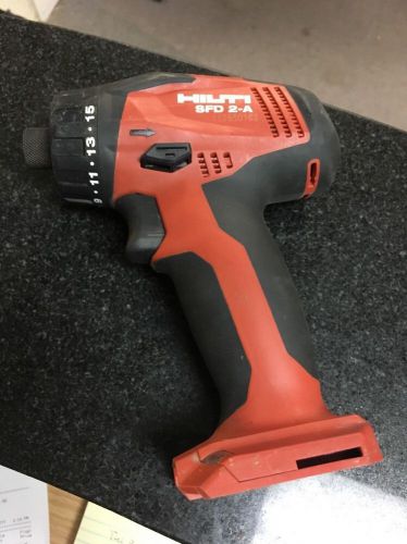 HILTI SFD 2-A 12V Lithum-Ion Cordless Drill Driver - Bare Tool- NEW