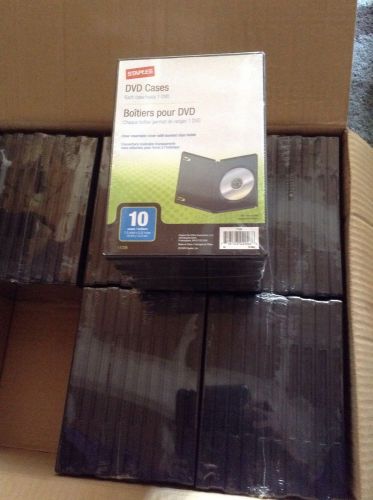 Staples DVD Cases (60)