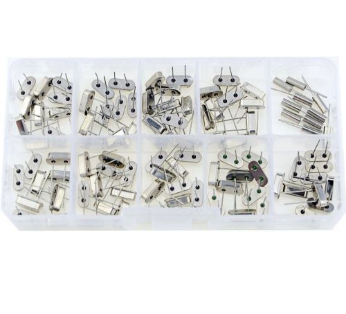 XLX 100 Pcs 10 value DIP Quartz Crystal Oscillator 4M6M8M11.052M12M13.56M16M2...