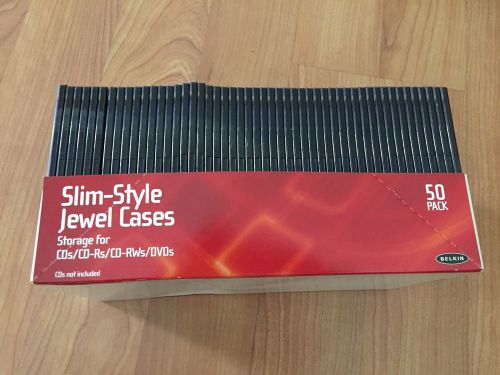 Belkin - 50 Pack - Slim Style Jewel Cases - NEW