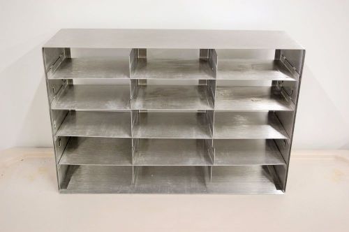 Horizontal Adjustable Freezer Rack (Holds 15 2&#034; boxes or 9 3&#034; boxes)