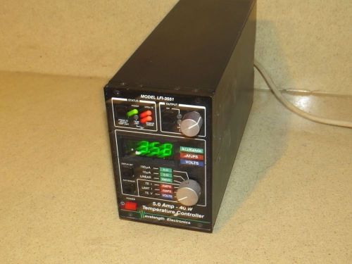 WAVELENGTH ELECTRONICS LFI-3551 5.0 AMP - 40W TEMPERATURE CONTROLLER (B)