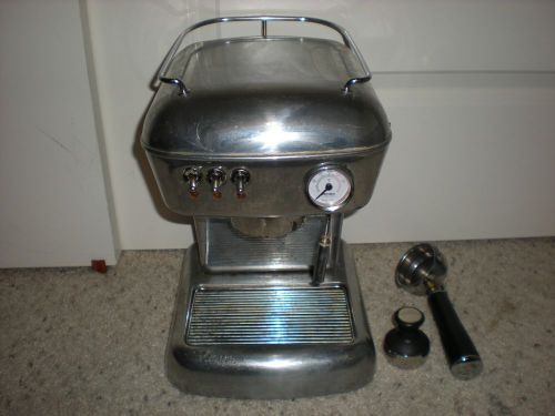 Ascaso Dream MF Espresso Coffee Machine Chrome ASIS UNTESTED