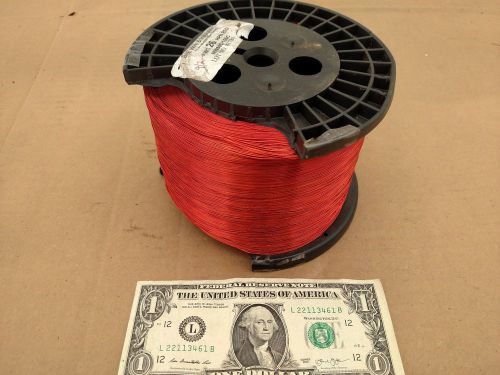 26 AWG (0.0159) Enameled Copper Magnet Wire 9lb/2oz - HPN RED broken spool