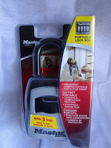 Master Lock Portable 4-Digit Lock Box - factory sealed