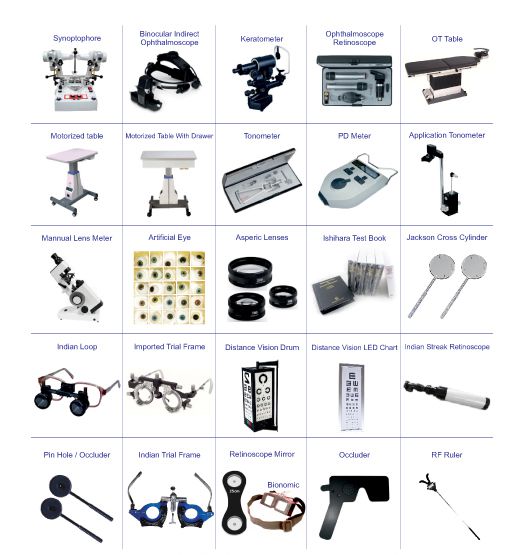 Slit Lamp Ophthalmic Optometry Instruments 