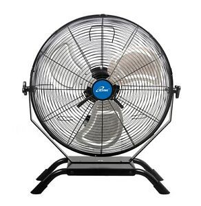 iLiving ILG8E20-15 Wall Mount Outdoor Fan, 20 inch, Black