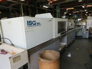 190 TON 19 OZ TOSHIBA MODEL ISG190V10-10B INJECTION MOLDING MACHINE MFG NEW IN