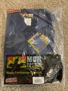 MCR Safety Contractor Coveralls Electric Arc Protection Size 46