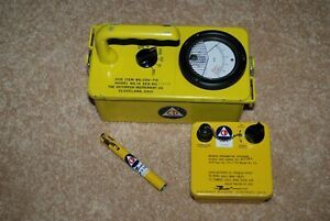 Civil Defense Radiation Detection - CDV-715 Survey Meter, Dosimeter Charger &amp; +