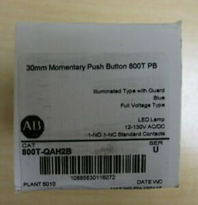 Allen Bradley  800T-QAH2B Series U Pushbutton 30mm            NEW-in sealed box