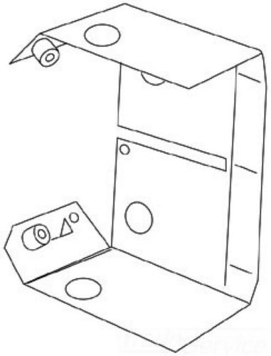 Wiremold g4017tca - box of 5 steel surface raceway internal corner coupling gray for sale