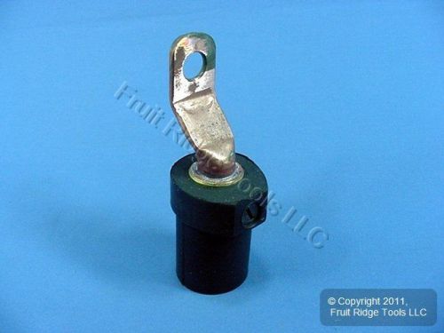 Leviton Black ECT 16 Series Cam-Type Terminal Connector Offset 400A 600V 16M22-E