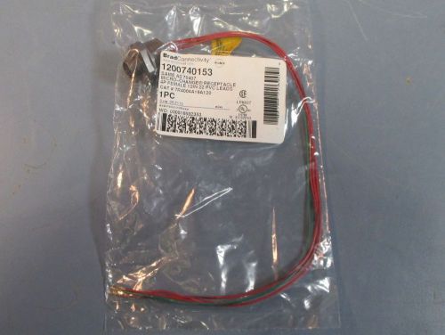 Brad Connectivity 7R4004A19A120 Micro-Change Receptacle 4P Female 12 IN NIB