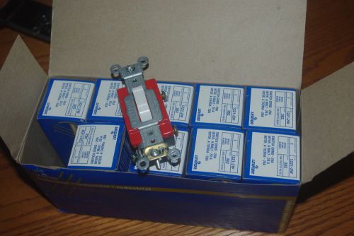 Leviton toggle switch model #1221-2W lot of 10