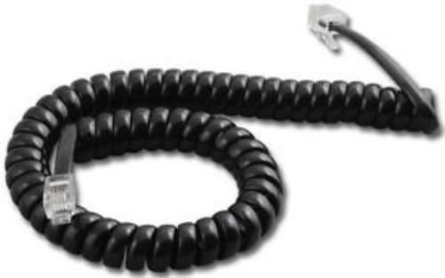 Polycom SoundPoint 9 ft. Black Handset Cord For IP 301, 501, 601, 670, 321, 331,