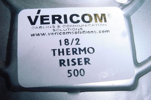 Vericom  18 awg 2 conductor thermo riser thermostat cable 250 ft wire for sale