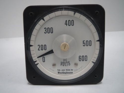 CROMPTON 077-08VA-PZSJ SWITCHBOARD VOLTMETER METER 0-600V VOLTS AC 150V B202056