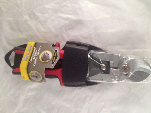 Titan 11470 compound action cable cutters for sale