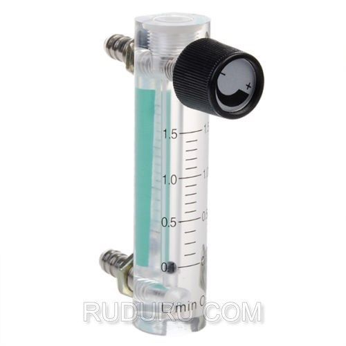 0.1-1.5L Oxygen Air Flow Meter Gas Flow Meter With Copper Connector