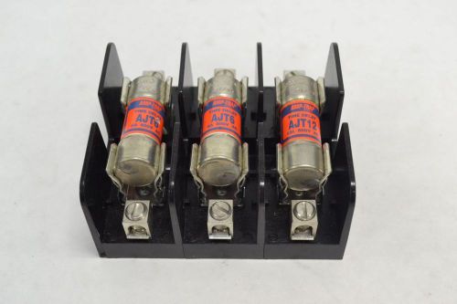 Gould 60308j block ajt6 30a amp 3p 600v-ac fuse holder b275720 for sale