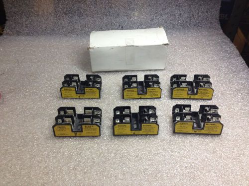 (N1-1) 6 BUSSMANN BC6032PQ FUSE BLOCKS