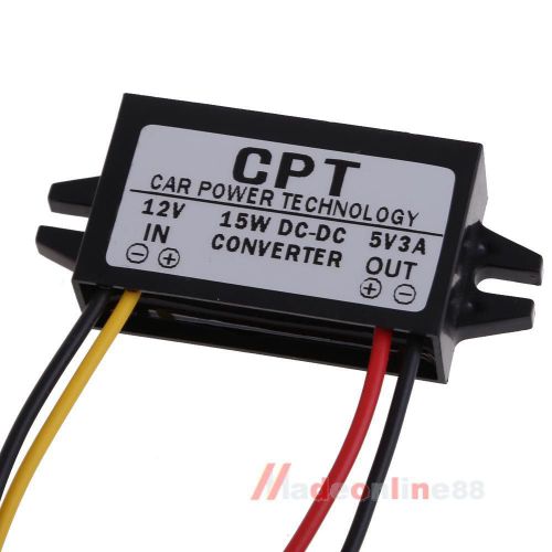 M3AO DC to DC Converter Regulator 12V to 5V 3A 15W Car Led Display Power Supply