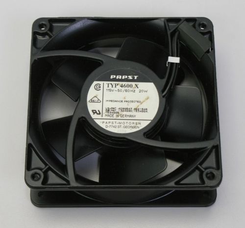 Papst 4600x axial fan 119x38mm 115v-50/60hz 20w for sale