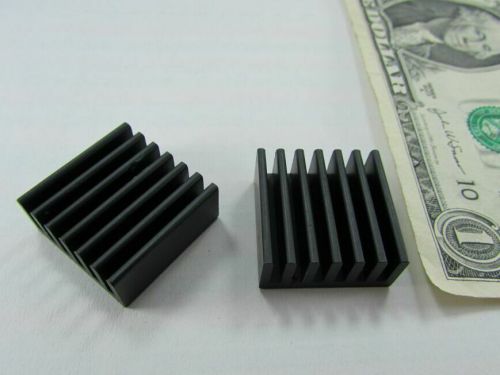 12 thermalloy aluminum heatsinks .904 x .910 x .397 laser diode, processor fan for sale