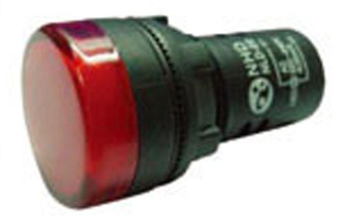 NHD NLD30-R (Red) Pilot Lamp Flush Head