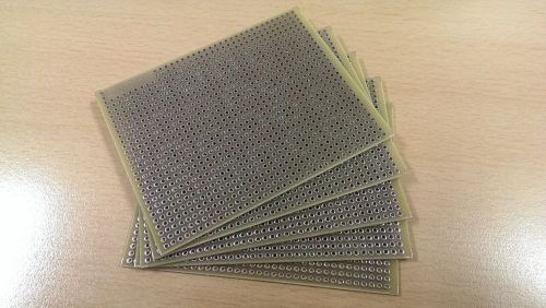 5PCS Double Side Prototype PCB Universal 7.5x9.5cm 75x95mm FR4 holes1.3mm