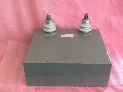 10MFD 16 KvDC 16 KV DC Large Power Voltage Capacitor EUC #959-408601