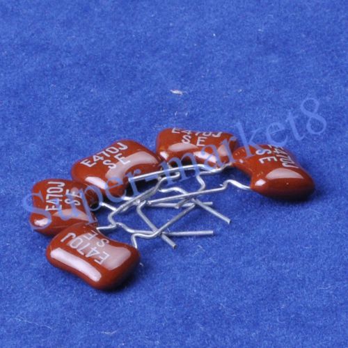 10PCS Silver MICA Capacitor 47pF 500V Radial New Amp