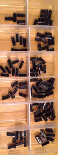 Lot of 670 ics. vintage phillips rca ti goldstar nte motorola st sc etc new nos for sale