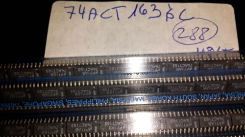 288 PCS NSC 74ACT163SC  ,  ON ORIGINAL TUBES