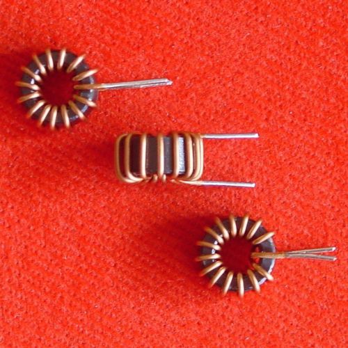 @ 15pcs Toroid Inductor 82uH 5A Toroidal Ferrite Core Choke Coil TC11-e1