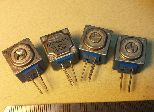 4x BOURNS sealed 1/2w 20k trimmer potentiometer  single turn trimpot 15mm