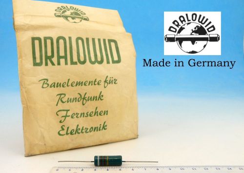10x Vintage DRALOWID Germany RESISTOR  60&#039;s 1.2kohm 1.2 kOhm 5% 2W NOS