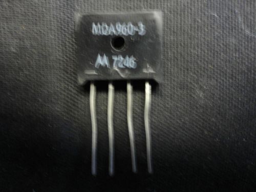 5PCS NOS MOTOROLA 960-3  2.5AMP-200V BRIDGE RECTIFIER