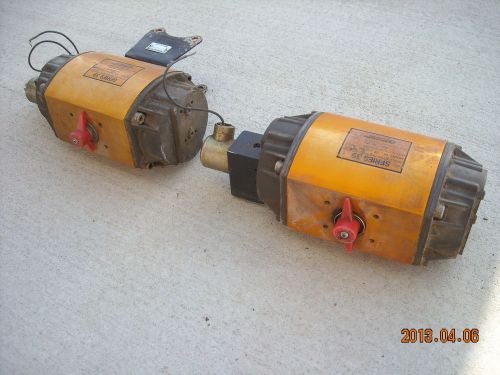 WORCESTER SERIES 39 PNEUMATIC ACTUATOR MODEL 20, LOT OF 2