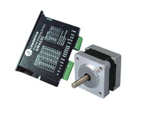 NEMA14  9.9ozin 0.07NM18-40VDC 2ph Stepper motor Drive DM422C+35HS01 DHLFreeship