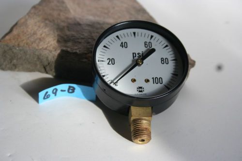 PRESSURE GAUGE~U.S. Gauge 0-100 Pounds ~ (LOT 69-B) ~ REAL NICE ~ TAKE A LOOK!!