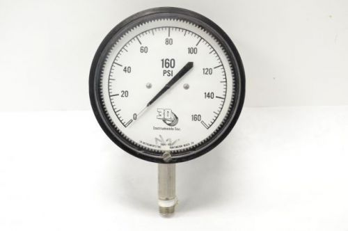 3d instruments 25504-45b71 gad pressure 0-160psi 4 in 1/in in gauge b243770 for sale