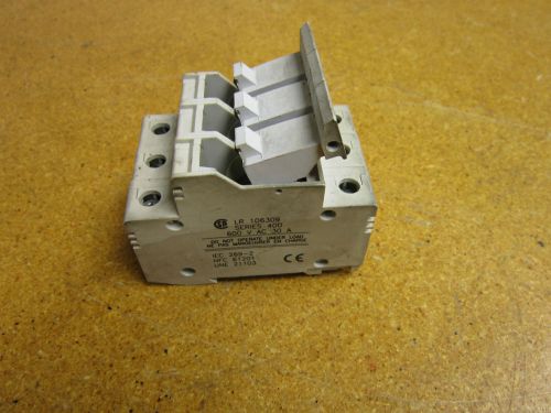 LR-106309 FUSE HOLDER DUAL 30AMP 600VAC (Lot of 3)