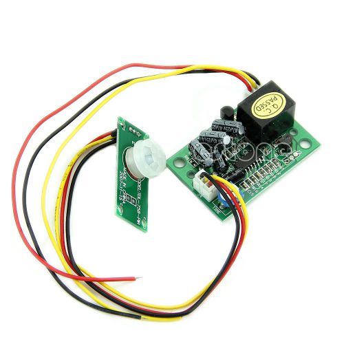 Hot High Sensitivity PIR Sensor Module with Relay Control Sensor Module DC 12V