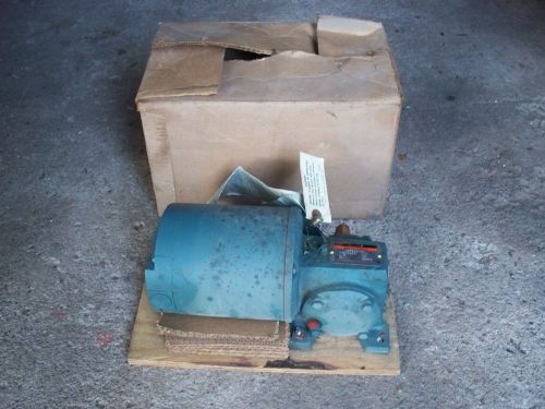 -NOS Bodine Reliance Master XL Gearmotor 1/6hp 3PH 230/460V Gear Motor Dayton GE