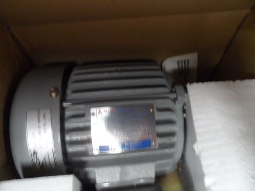 Teco MaxE1TM High Eff Motor Model 3H143C2001 3ph 1.5hp 230/460volt 143T 3600rpm