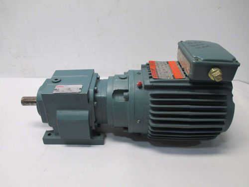 NEW RELIANCE P14G7527P-BE HB382CN140TC 1HP 7.52:1 229.38RPM GEAR MOTOR D417698