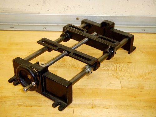 Sliding, adjustable, cast iron, electric motor base mount.