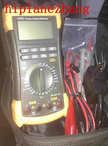 Hi-accuracy 0.05% 0-22ma 10v current voltage process calibrator multimeter h783 for sale